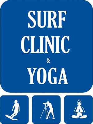 Logotipo Surf Clinic & Yoga